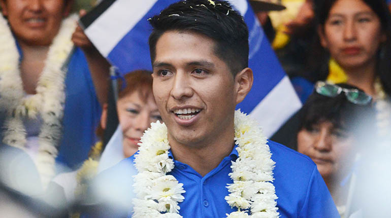 ANDRONICO EN ACTOS POLITICOS