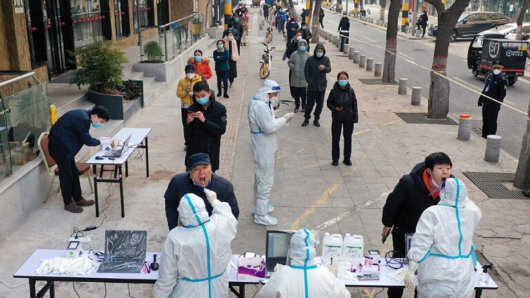 CONTROLES EN CHINA POR COVID-19