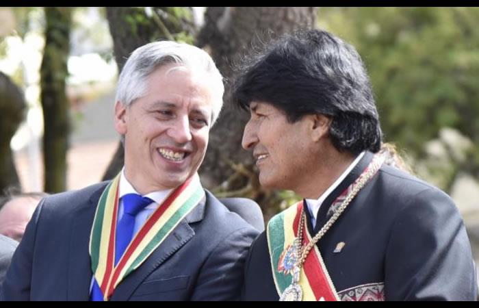 EVO Y GARCIA LINERA JUNTOS