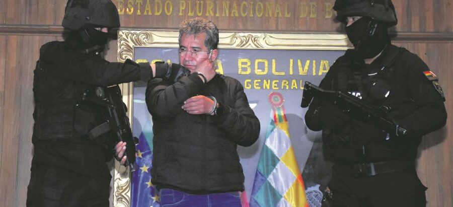 MAXIMILIANO PEREZ EX JEFE ANTIDROGAS DE EVO