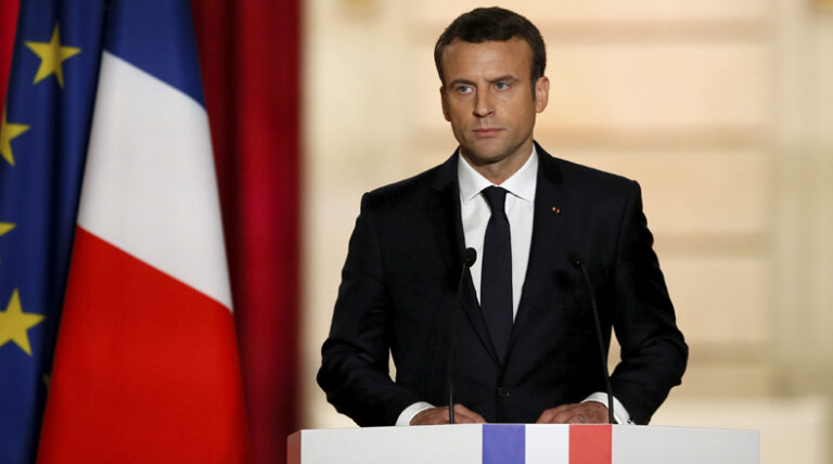 PDTE DE FRANCIA MACRON