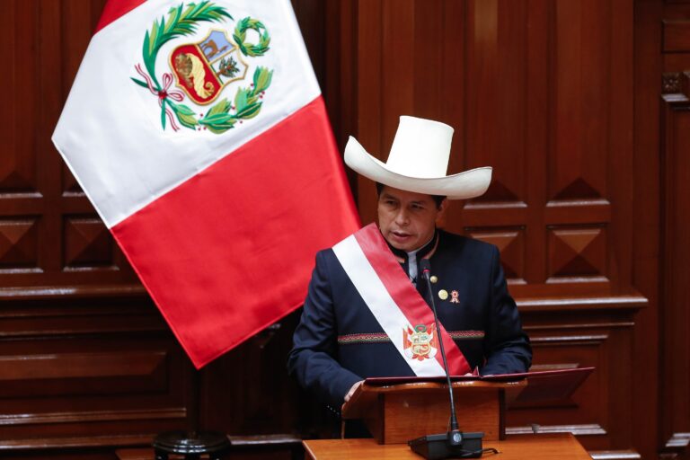 PEDRO CASTILLO PDTE DEL PERU
