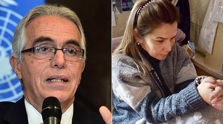 RELATOR DE LA ONU SAYAN CON AÑEZ