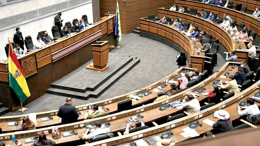 SESION ASAMBLEA PLURINACIONAL 2022