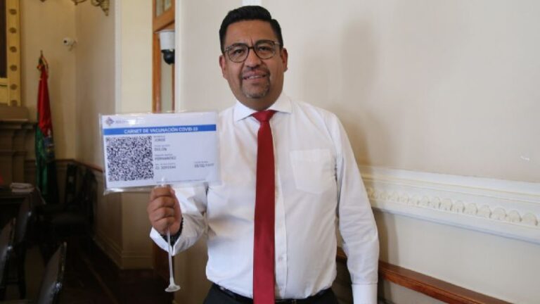 carnet de vacunacion en La Paz