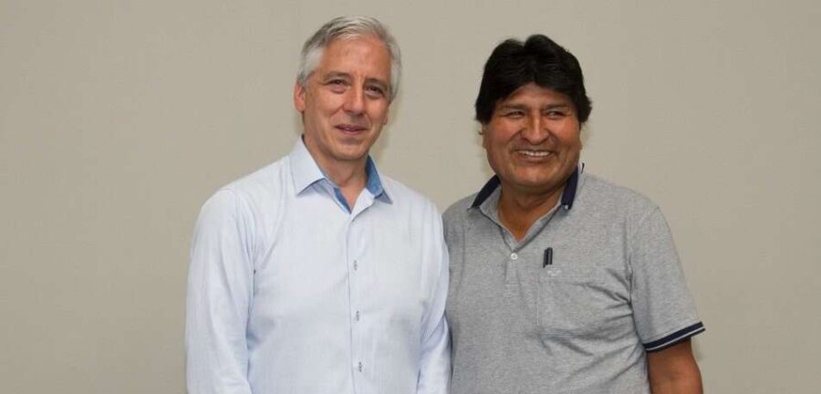 EVO Y GARCIA LINERA