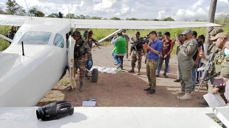 FELCN SECUESTRA AVIONETA