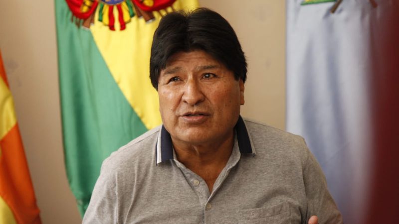 EVO EN CONFERENCIA EN EL CHAPARE