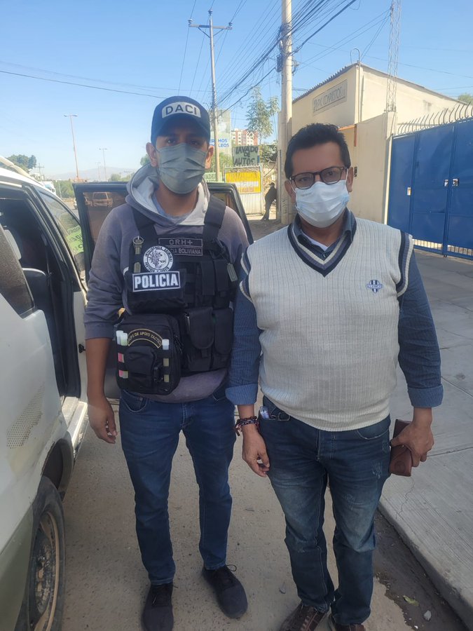 MAX MENDOZA DETENIDO EN COCHA