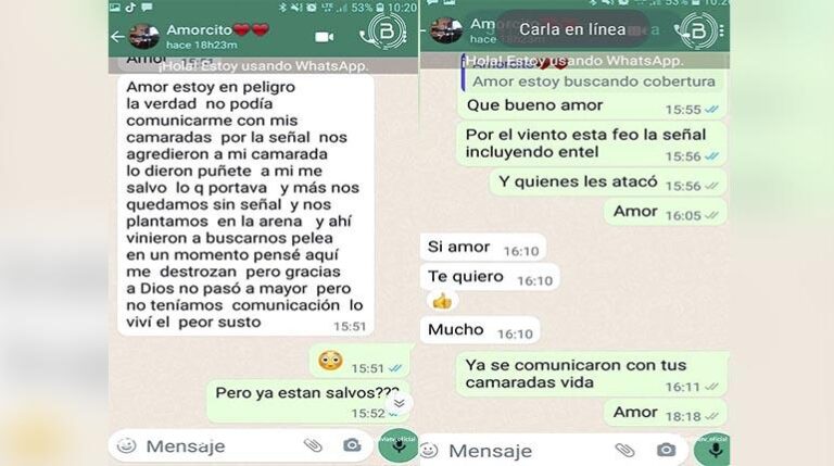 CHATS POLICIA MUERTO EN PORONGO