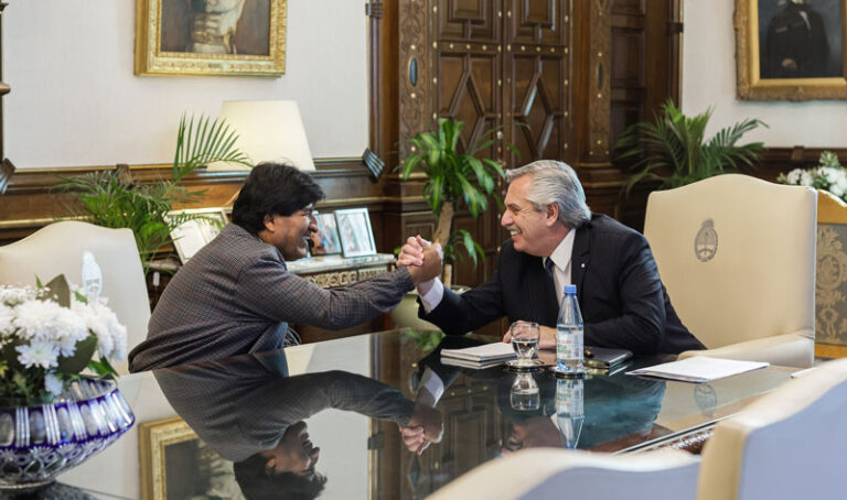 EVO Y PDTE DE ARGENTINA HOY JULIO 2022