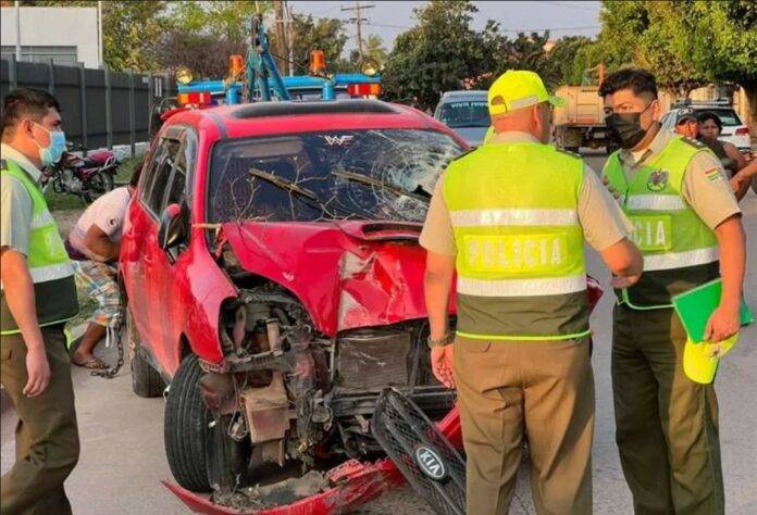 ACCIDENTE EN MONTERO