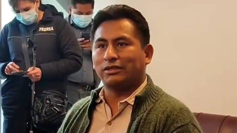 El diputado del ala evista del MAS, Gualberto Arispe. Archivo Captura de video.