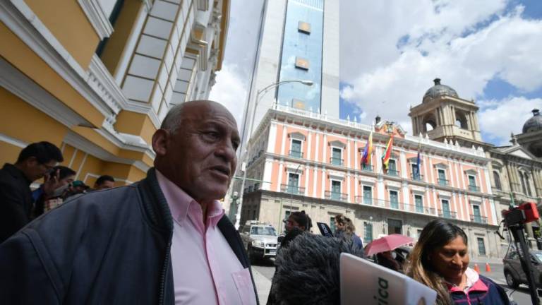 Virgilio Apaza, militante del MNR. APG