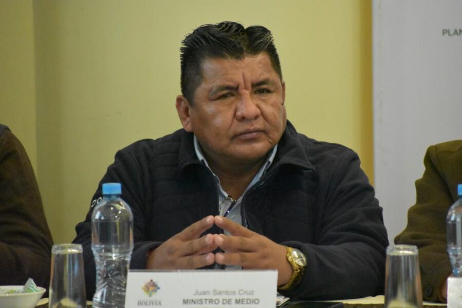 MINISTRO JUAN SANTOS CRUZ