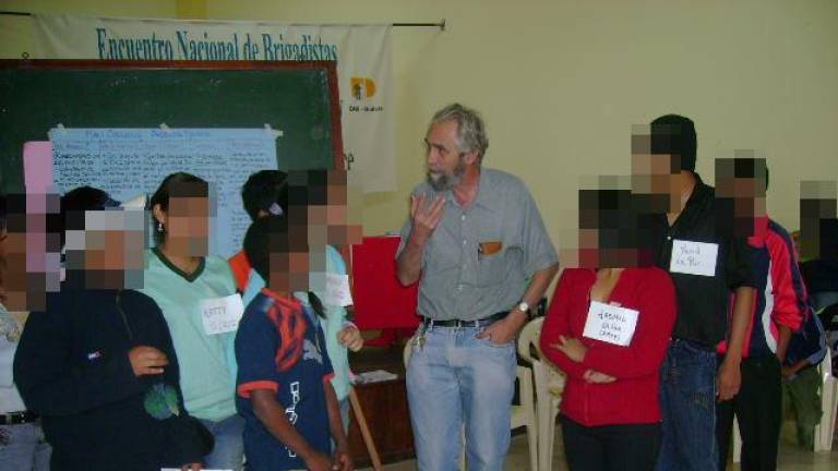 Una fotografía del padre Jorge Vila Despujol en Bolivia. DNI Bolivia