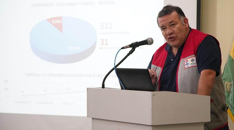 El director del Instituto Nacional de Estadística (INE), Humberto Arandia
