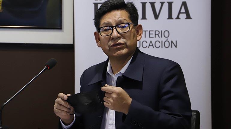 El ministro Edgar Pary