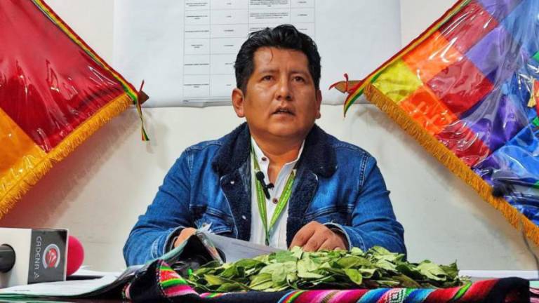 El viceministro de Coca y Desarrollo Integral, Arlem Lovera. Viceministerio de Coca