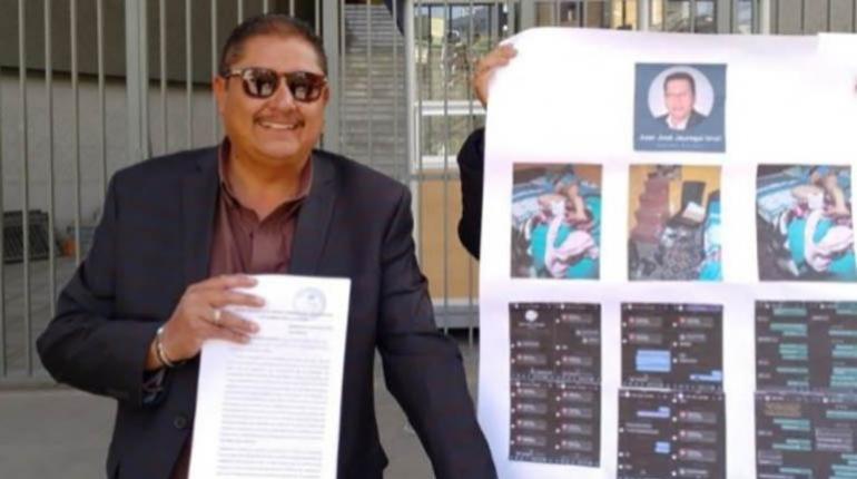 Lurwyn Ledezma presenta denuncia contra el diputado Juan José Jáuregui