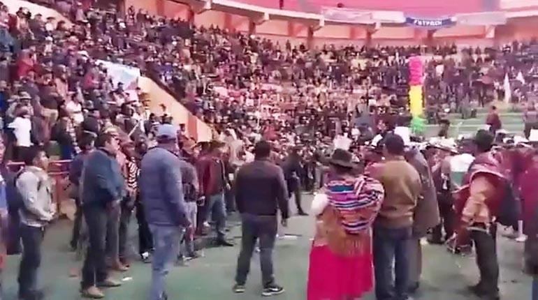 congeso campesino en el Alto