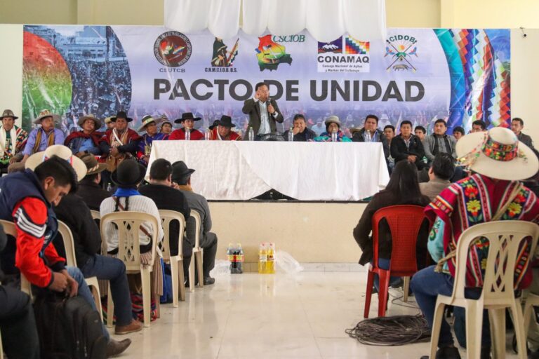 pacto de unidad