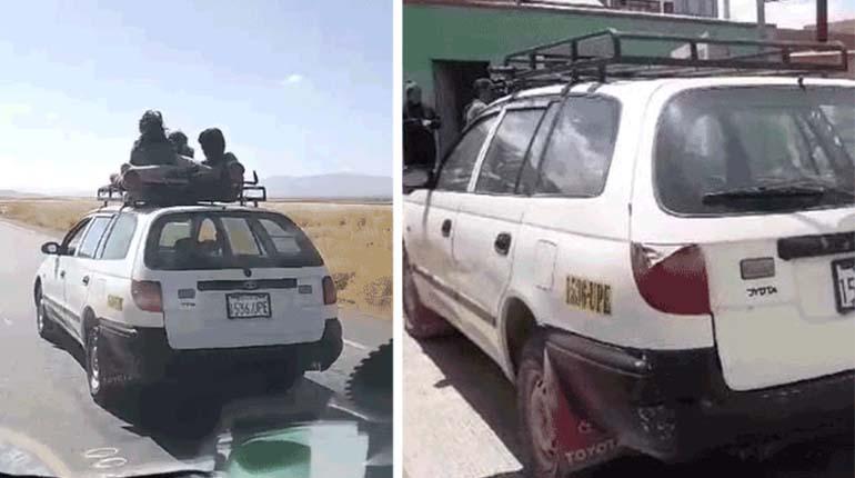 El vehículo fue secuestrado por Tránsito de El Alto