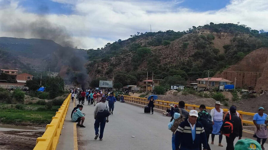 bloqueo en parotani