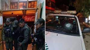 policias heridos en potosi