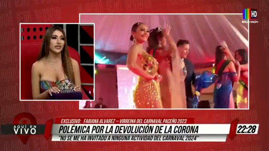 fabiana alvarez reina del carnaval paceño 2023