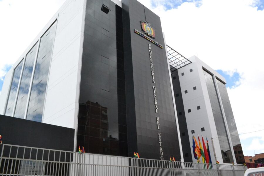 El edificio de la Procuraduría General del Estado