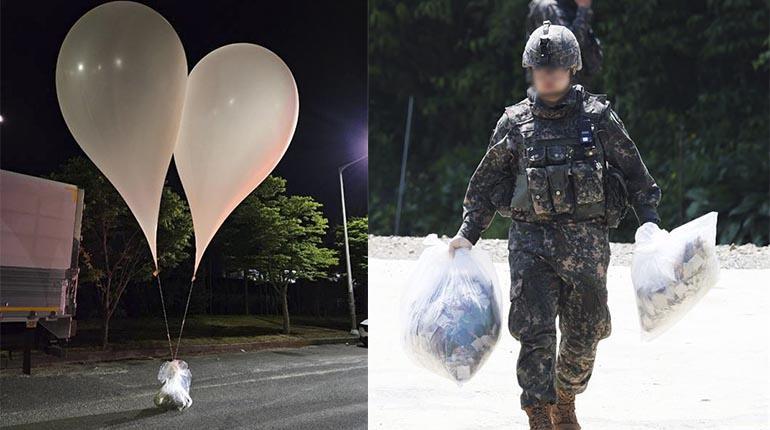 GLOBOS DE BASURA COREA DEL NPORTE