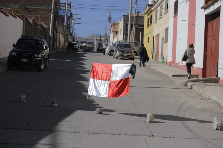 PARO CIVICO EN POTOSI
