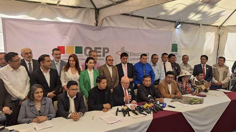 Reunión del TSE.