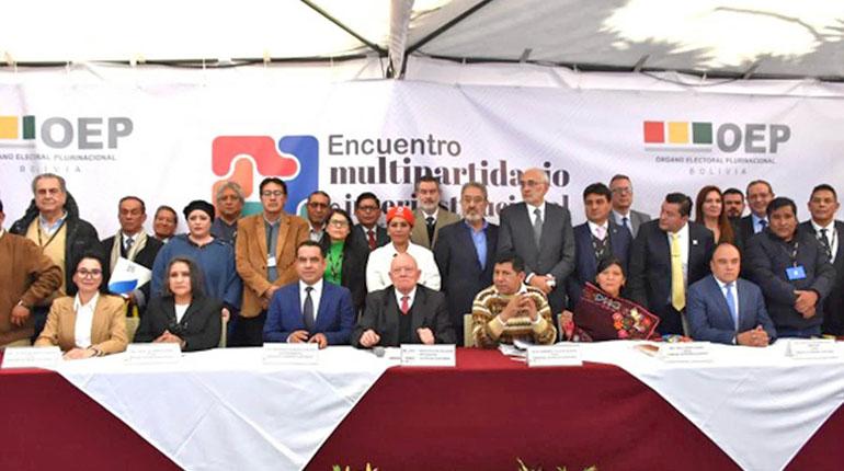 encuentro de la democracia