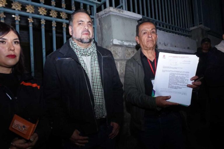 El jefe nacional de la agrupación política, Gabriel Gutiérrez
