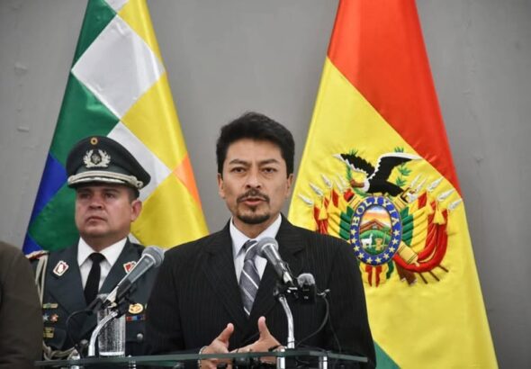 CANCILLER DE BOLIVIA