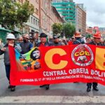 MARCHA DE LA COB CONTRA DS 5503