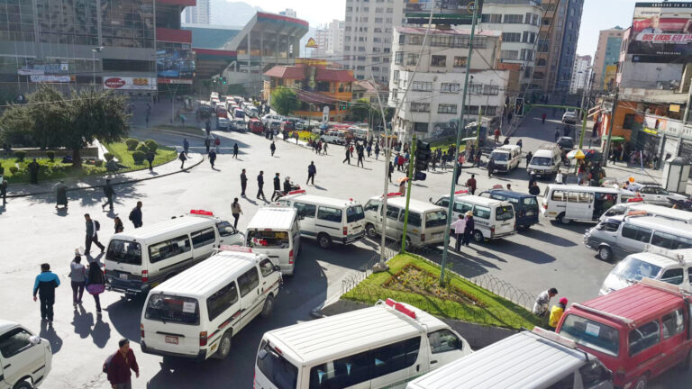 PARO CHOFERES LA PAZ