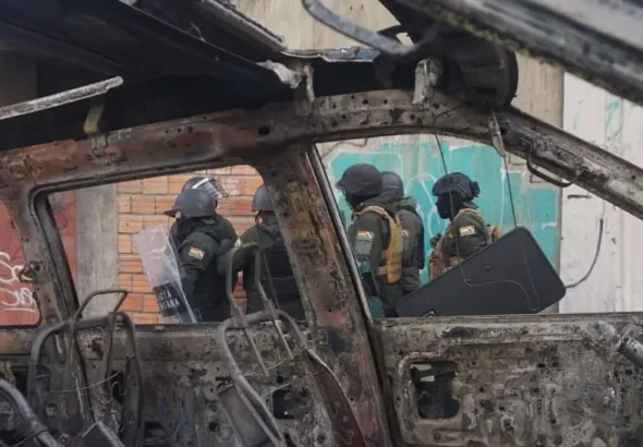 quema de vehiculos