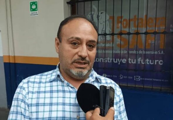 vicepresidente de la Federación de Empresarios Privados, Fernando Galarza